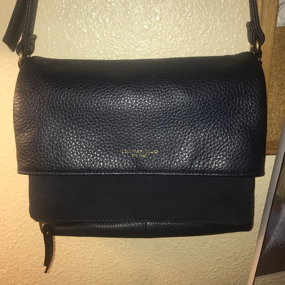 TIGNANELLO Navy Blue Purse